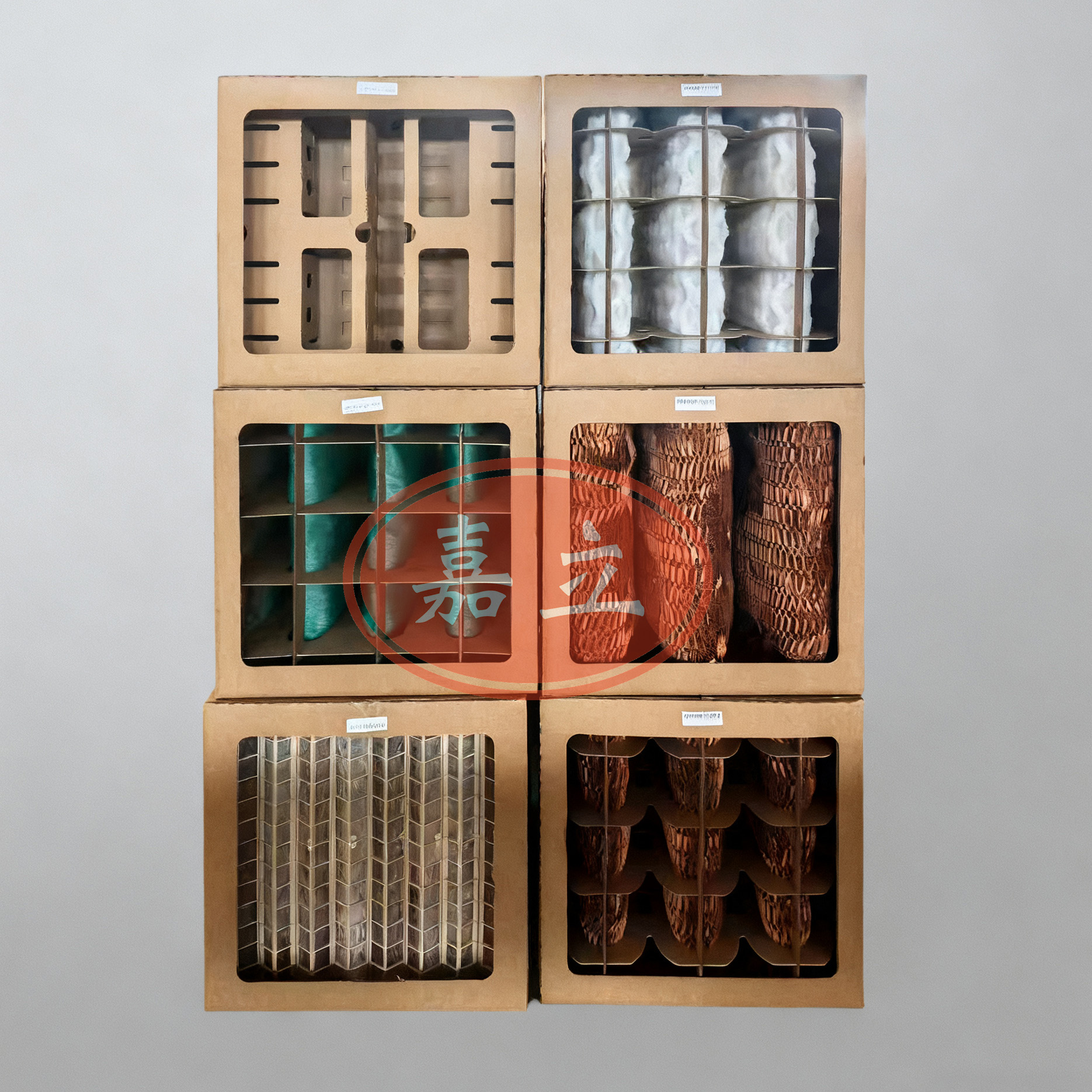 杨浦纸盒式漆雾过滤纸箱